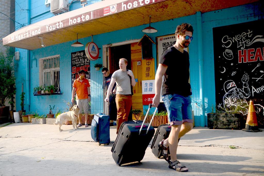 Luoyang Heartland International Youth Hostel Dış mekan fotoğraf